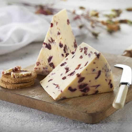 Wensleydale with cranberries